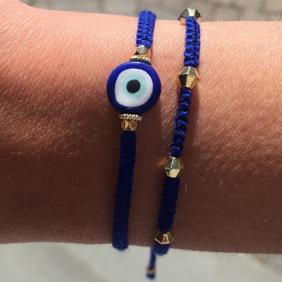 Handmade Beaded Friendship Bracelets Set of 2 🧿 - Picture 4 of 7